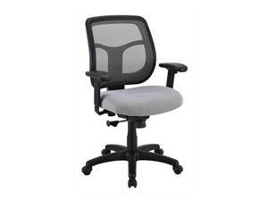 Eurotech MT9400SR Apollo Mid Back Mesh Chair, Silver Eurotech MT9400SR Apollo Mid Back Mesh Chair, Silver