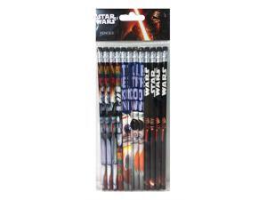 Disney Star Wars"The Force Awaken" 12 Wood Pencils Pack Disney Star Wars"The Force Awaken" 12 Wood Pencils Pack
