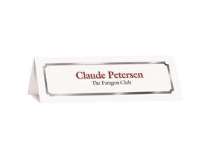 St. James Place Cards 65 lb. Stock 2-3/4"Wx8-1/2"Lx1/100"H 50/PK WE 71440 St. James Place Cards 65 lb. Stock 2-3/4"Wx8-1/2"Lx1/100"H 50/PK WE 71440