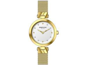 Women's Kenneth Cole New York Classic Gold Tone Steel Watch KC50511002 Women's Kenneth Cole New York Classic Gold Tone Steel Watch KC50511002