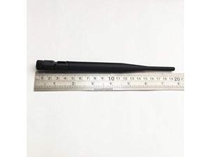 black replacement rp-sma 2.4ghz 6 dbi booster wireless wifi wlan antenna aerial good quality fast usa shipping