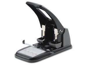 Swingline 74190 Extra Heavy-Duty Two-Hole Punch, 0.28 in. Holes - Black & Gray Swingline 74190 Extra Heavy-Duty Two-Hole Punch, 0.28 in. Holes - Black & Gray