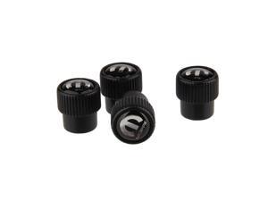 Mopar Car Accessories Round Valve Caps Black Mopar Car Accessories Round Valve Caps Black