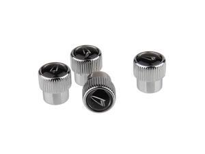 Daihatsu Car Accessories Round Valve Caps Silver Daihatsu Car Accessories Round Valve Caps Silver