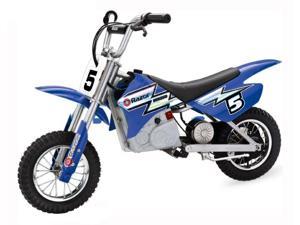 MX 350 Dirt Rocket Miniature Electric Motocross Bike In Blue