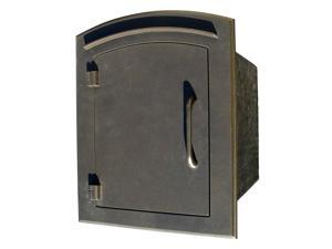 Door Column Mounting Mailbox in Cast Aluminum - The Manchester Door Column Mounting Mailbox in Cast Aluminum - The Manchester
