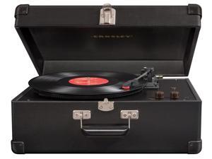 Crosley Radio Keepsake Portable USB Turntable, Black - CR6249A-BK Crosley Radio Keepsake Portable USB Turntable, Black - CR6249A-BK