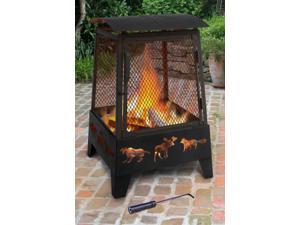 Landmann Chimenea Outdoor Fireplaces Newegg Com