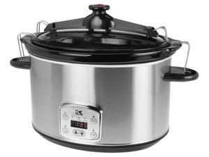 8 qt. Stainless Steel Digital Slow Cooker