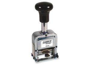 Xstamper ClassiX Self-Inked Automatic Number Stamp 12 EA/BX Xstamper ClassiX Self-Inked Automatic Number Stamp 12 EA/BX