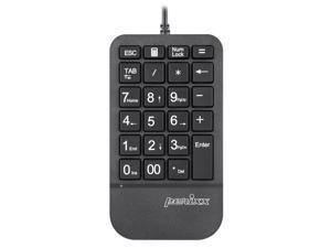 Perixx PERIPAD-205U Wired Slim Numeric Keypad, for Laptop and Desktop Computer, Big Print Letter, Tab & ESC Key Included Perixx PERIPAD-205U Wired Slim Numeric Keypad, for Laptop and Desktop Computer, Big Print Letter, Tab & ESC Key Included