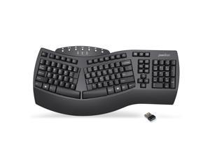 Perixx PERIBOARD-612 Wireless Ergonomic Split Keyboard with Dual Mode 2.4G and Bluetooth Feature, Compatible with Windows 10 and Mac OS X System, Black Perixx PERIBOARD-612 Wireless Ergonomic Split Keyboard with Dual Mode 2.4G and Bluetooth Feature, Compatible with Windows 10 and Mac OS X System, Black