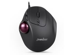 Perixx PERIMICE-517 Wired Ergonomic Trackball Mouse 7 Buttons 400/1000 DPI