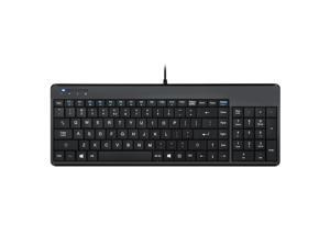 Perixx PERIBOARD-220 Wired Keyboard with USB Hub - Compact 398x145x30 mm - 2 USB Hubs - US English Layout Perixx PERIBOARD-220 Wired Keyboard with USB Hub - Compact 398x145x30 mm - 2 USB Hubs - US English Layout