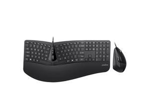 Perixx PERIDUO-505, Ergonomic Split Keyboard and Vertical Mouse Combo with Adjustable Palm Rest and Membrane Low Profile Keys Perixx PERIDUO-505, Ergonomic Split Keyboard and Vertical Mouse Combo with Adjustable Palm Rest and Membrane Low Profile Keys