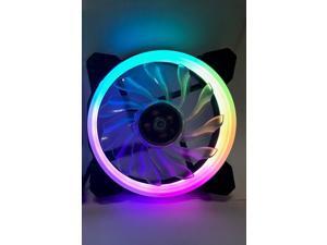 EPOWER 120mm Quiet RGB LED PWM Single Fan For Expanding EPOWER RGB Fan Set EPOWER 120mm Quiet RGB LED PWM Single Fan For Expanding EPOWER RGB Fan Set