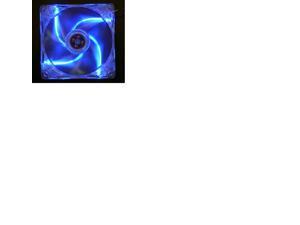 TOPOWER 120mm Nanotek Case Fan with Blue LED, Ultra Silent, Washable and Waterproof IP 5/6