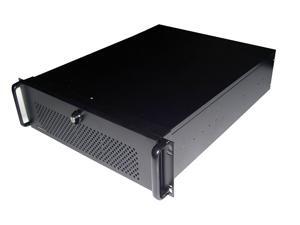 TOPOWER TP-3066B-600 3U BLACK RACKMOUNT SERVER CASE WITH 3U 600W POWER SUPPLY, 5 EXTERNAL 5.25" BAY, DOOR TOPOWER TP-3066B-600 3U BLACK RACKMOUNT SERVER CASE WITH 3U 600W POWER SUPPLY, 5 EXTERNAL 5.25" BAY, DOOR
