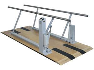 Hausmann 1357 Electric Parallel Bars 10' Platform Stainless Steel Rails Hausmann 1357 Electric Parallel Bars 10' Platform Stainless Steel Rails
