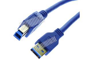 For Brother Canon Super Speed 10FT USB 3.0 Type A to B M//M Printer Cable
