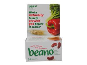 Beano Food Enzyme Dietary Supplement- 30 Tablets