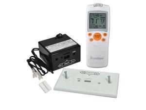 Durablow TR1003 Gas Fire Fireplace On/Off Remote Control Kit + Thermostat and Timer (On/Off + Timer + Thermostat)