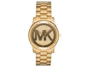 Michael Kors Womens Runway Gold-tone Stainless Steel Watch Michael Kors Womens Runway Gold-tone Stainless Steel Watch