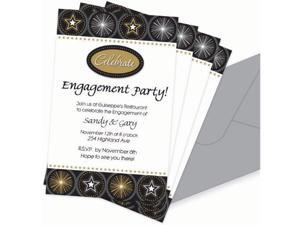 Glitter Staz Imprintable Invitations w/ Add On Glitter Staz Imprintable Invitations w/ Add On