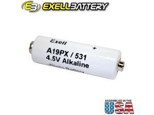 Exell Battery A19PX 4.5V Alkaline V19PX 531 RPX19 A19PX EPX19