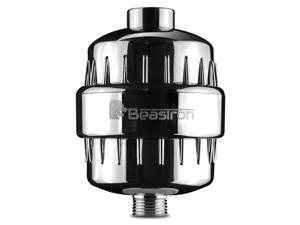 Beastron Replaceable Five Stage Cartridge Universal Shower Water Filter Head, with 2 Replacement Cartridge Beastron Replaceable Five Stage Cartridge Universal Shower Water Filter Head, with 2 Replacement Cartridge