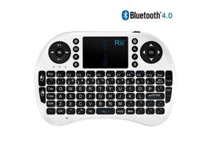 Rii i8 Bluetooth Mini Wireless Keyboard With Touchpad (White) Rii i8 Bluetooth Mini Wireless Keyboard With Touchpad (White)