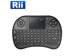 Rii i8 Bluetooth Mini Wireless Keyboard With Touchpad (Black)