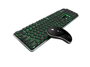 Wireless Rechargeable Gaming Keyboard and Mouse set, 104Keys 2.4G Wireless backlight Waterproof Keyboard and Silent Mouse for PC Laptop Wireless Rechargeable Gaming Keyboard and Mouse set, 104Keys 2.4G Wireless backlight Waterproof Keyboard and Silent Mouse for PC Laptop