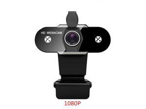 HD 1080P Webcam with Microphone & Privacy Cover USB Web Camera for Computers PC Laptop Desktop, Conference Study Video Calling, Skype, Plug and Play