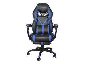 Massage Gaming Chair with Footrest Ergonomic High Back Racing Computer Chair with Padded Armrest, Headrest and Lumbar Support Backrest, Blue Massage Gaming Chair with Footrest Ergonomic High Back Racing Computer Chair with Padded Armrest, Headrest and Lumbar Support Backrest, Blue