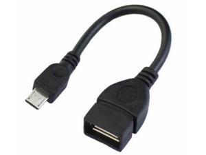(5-pack) Micro-USB Male to USB 2.0 Female Host OTG Adapter Cable (5-pack) Micro-USB Male to USB 2.0 Female Host OTG Adapter Cable