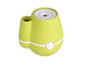 Mini Green USB Spray Mini Humidifier Air Purifier Ultrasonic Aroma Diffuser green color