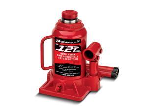 Powerbuilt 12 Ton Shorty Bottle Jack - 647502 Powerbuilt 12 Ton Shorty Bottle Jack - 647502