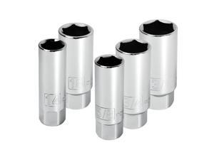 Powerbuilt 5 Piece 3/8-Inch Drive Spark Plug Socket Set - 640855 Powerbuilt 5 Piece 3/8-Inch Drive Spark Plug Socket Set - 640855
