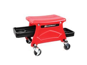 Powerbuilt Roller Seat Mechanics Stool w/ 2 Tool Trays 300 lb.Capacity - 240283 Powerbuilt Roller Seat Mechanics Stool w/ 2 Tool Trays 300 lb.Capacity - 240283