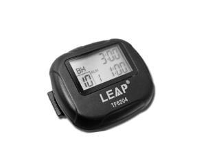 LEAP Digital Sport Stopwatch Timer with Large LCD Display Black 