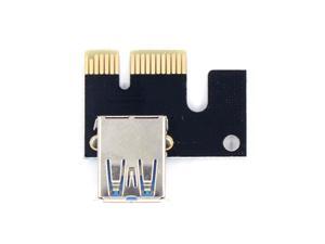 XT-XINTE Express 1X Slots Riser Card Mini PCI-E 1X to 16X PCI-E to External Video Card Slot Adapter Port Multiplier Cable Card BLACK XT-XINTE Express 1X Slots Riser Card Mini PCI-E 1X to 16X PCI-E to External Video Card Slot Adapter Port Multiplier Cable Card BLACK