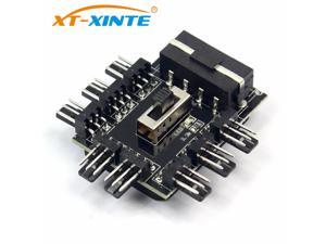 1 to 8 4Pin Molex Cooler Fan Hub Splitter Cable PWM 3Pin Power Supply Speed Controller Adapter For Miner Computer Cooling 1 to 8 4Pin Molex Cooler Fan Hub Splitter Cable PWM 3Pin Power Supply Speed Controller Adapter For Miner Computer Cooling