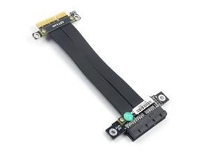 PCI-E X4 Extension Adapter Cable PCIe 3.0 Extender Cord 10CM For PC Computer(R22SF straight splint) PCI-E X4 Extension Adapter Cable PCIe 3.0 Extender Cord 10CM For PC Computer(R22SF straight splint)