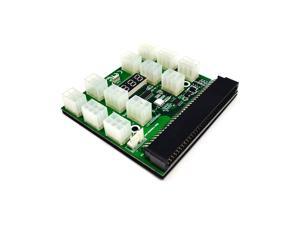 PCI-E 12V 64Pin to 12x 6Pin Power Supply Server Adapter Breakout Board w 12Pcs 6Pin Power Cable for HP 1200W 750W PSU GPU Mining(BOARD ONLY) PCI-E 12V 64Pin to 12x 6Pin Power Supply Server Adapter Breakout Board w 12Pcs 6Pin Power Cable for HP 1200W 750W PSU GPU Mining(BOARD ONLY)