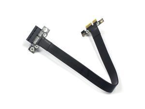 PCIE 3.0 x16 to x1 Ribbon Riser Card Cable Graphics Extension Cable For Mining(No power cable 25cm) PCIE 3.0 x16 to x1 Ribbon Riser Card Cable Graphics Extension Cable For Mining(No power cable 25cm)