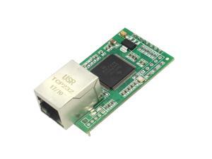 10 Piece USR-TCP232-E Serial Server RS232 RS485 To Ethernet TTL Level DHCP Web Mod 10 Piece USR-TCP232-E Serial Server RS232 RS485 To Ethernet TTL Level DHCP Web Mod