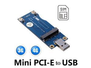 Mini PCI-E Wireless WWAN to USB 2.0 Adapter Card with SIM Card Slot for WWAN/LTE Module 3G/4G for HUAWEI EM730 for SAMSUNG ZTE Mini PCI-E Wireless WWAN to USB 2.0 Adapter Card with SIM Card Slot for WWAN/LTE Module 3G/4G for HUAWEI EM730 for SAMSUNG ZTE