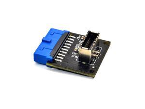 USB 3.1 Front Panel Socket to USB 3.0 20Pin Header Male Extension Cable Adapter for Motherboard Card 20P USB to TYPE-E Connector USB 3.1 Front Panel Socket to USB 3.0 20Pin Header Male Extension Cable Adapter for Motherboard Card 20P USB to TYPE-E Connector