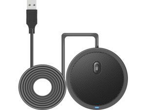 USB Omnidirectional Microphone for Computer, Works with Windows & iOS, Plug&Play PC Microphone for Zoom/Meeting/Streaming/Podcast/Gaming USB Omnidirectional Microphone for Computer, Works with Windows & iOS, Plug&Play PC Microphone for Zoom/Meeting/Streaming/Podcast/Gaming